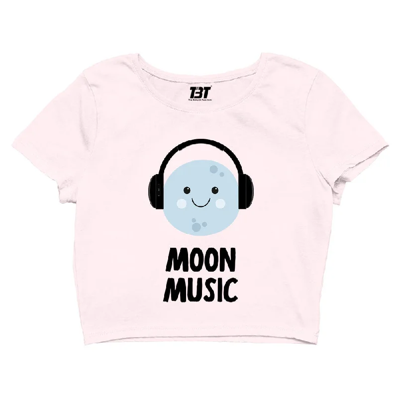 Crop Top - Moon Tunes