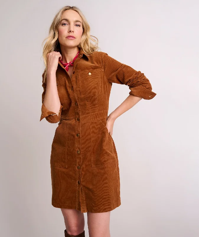 Corduroy Cora Shirt Dress