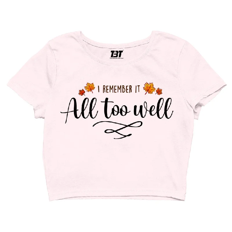 Crop Top - All Too Well